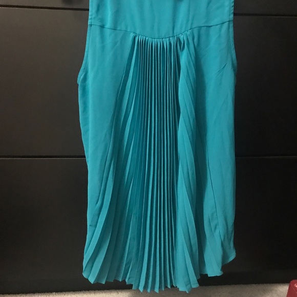 Sleeveless Blouse with Pleated Back - Picture 3 of 3